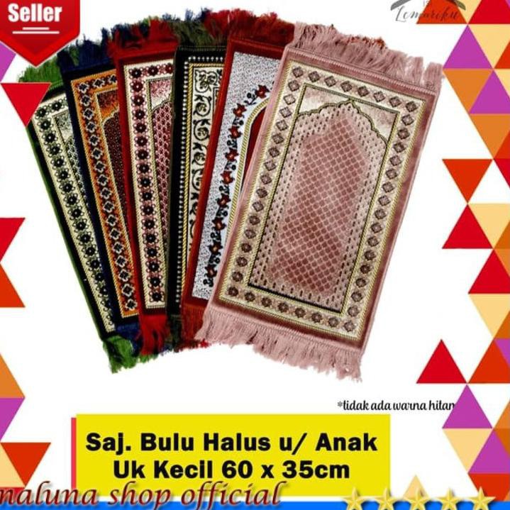 0GS Sajadah Turki Turkey Sajadah Bulu Aydin Kecil / Sajadah Muka Sajadah Tebal/ Sajadah Kecil/ Sajad