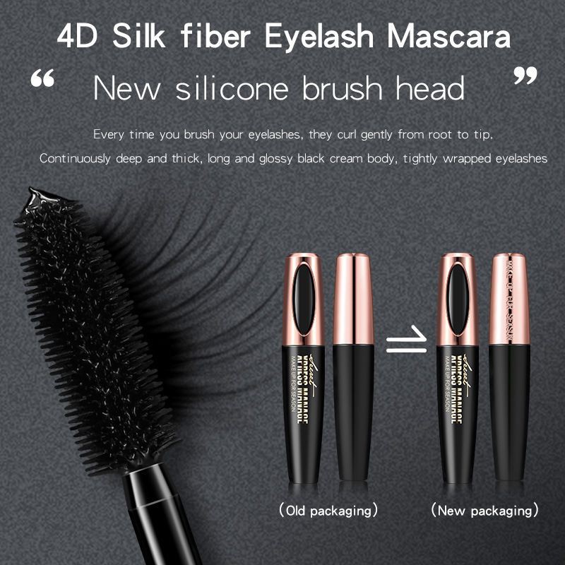 [BISA COD] 4D SILK FIBER MASCARA WATERPROOF / MACFEE SECRET XPRESS CONTROL MAKEUP FOR SEASON MASCARA