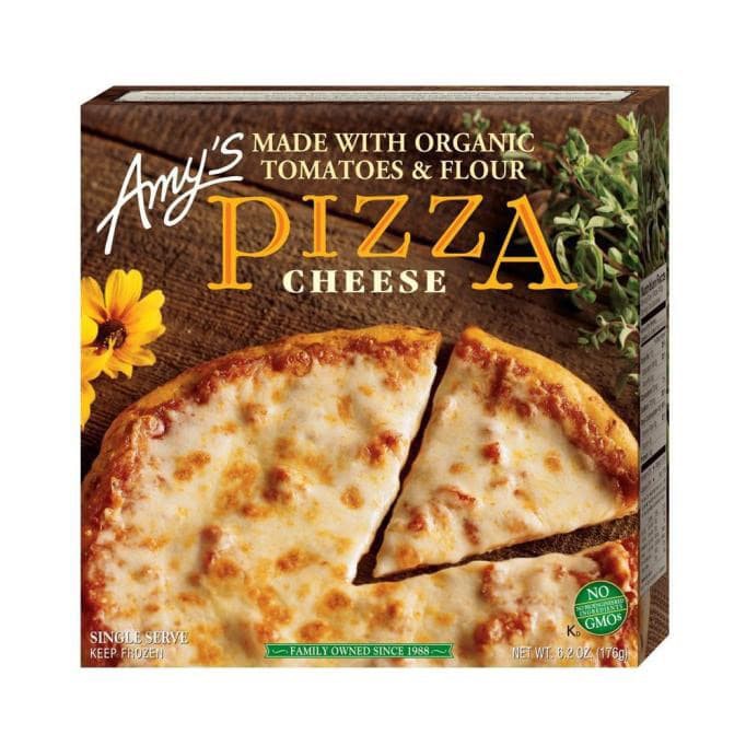 

AMY'S ORGANIC Ready Eat Frozen Cheese Pizza Meal Snack Pizza Keju Instant Makanan Organik Food Italy