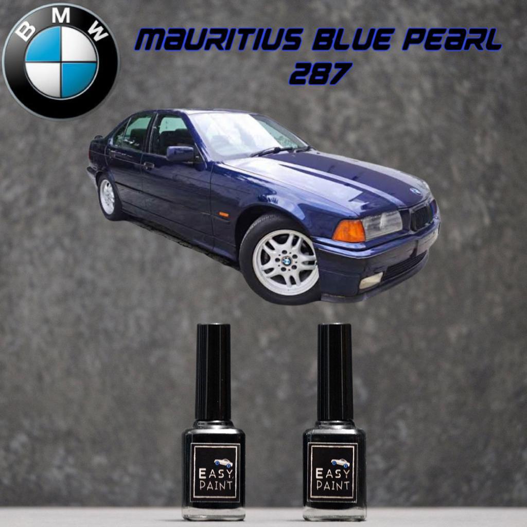 Cat Oles Mauritius Blue Pearl 287 BMW Old Version Biru Metalik