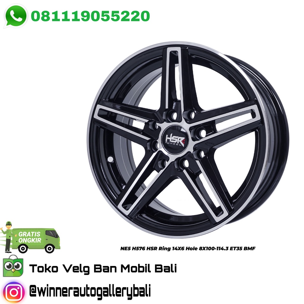 Velg Mobil Bali Ring 14 - Pelek Mobil Murah Avanza Xenia Brio Calya Sigra