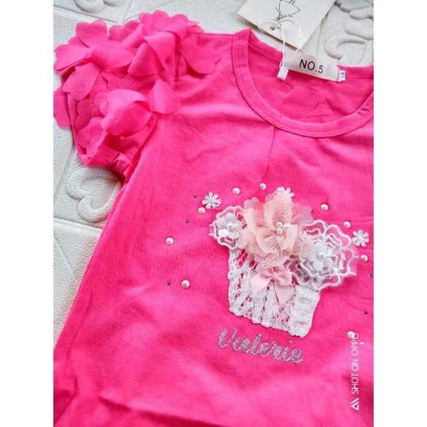 0-5TAHUN BAJU SETELAN ANAK PEREMPUAN ROK TUTU IMPORT KAOS FLOWER SETELAN ROK TUTU ANAK IMPORT PESTA