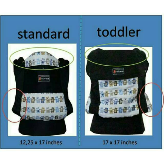 Andrea Baby Carrier  SSC - Gendongan bayi SSC Andrea Standard-babycarrier/ baby carier