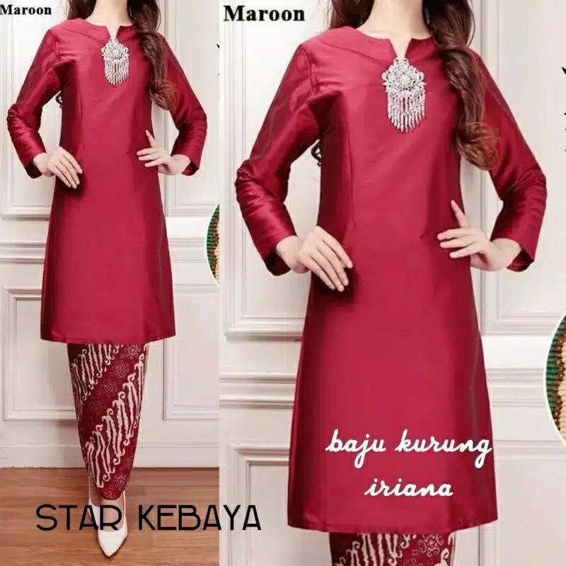 SET BAJU KURUNG IRIANA