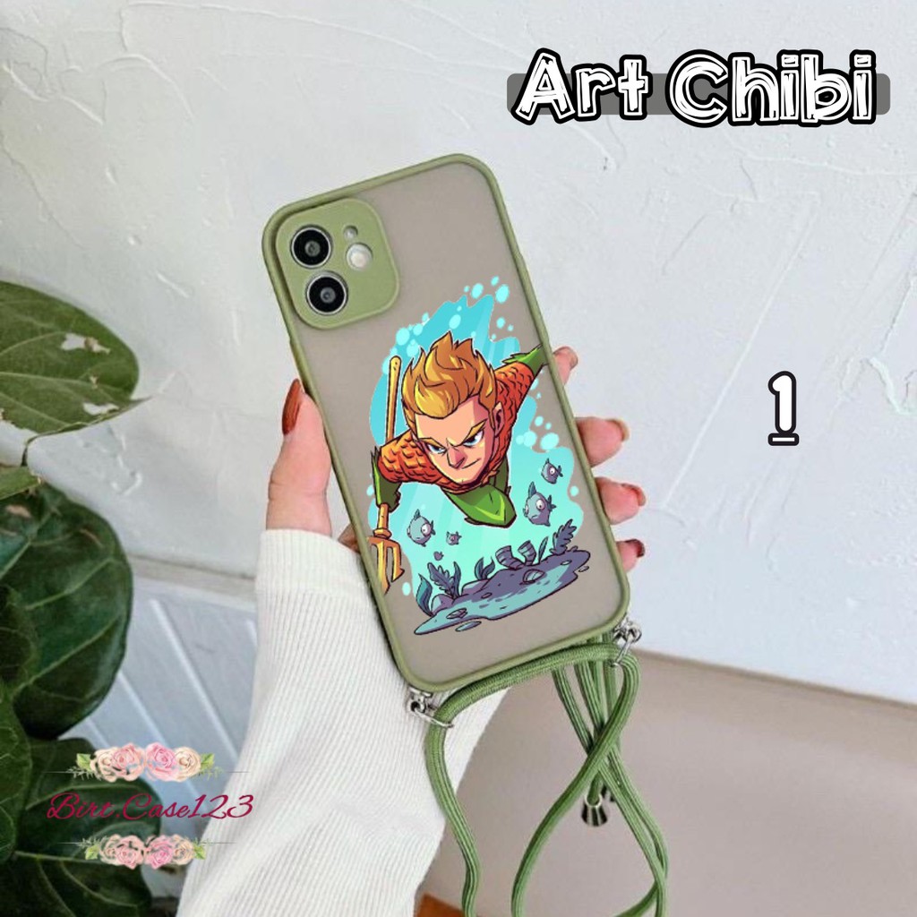 SOFTCASE SLINGCASE DOVE ART CHIBI OPPO SAMSUNG VIVO XIAOMI REALME IPHONE ALL TYPE BC5746