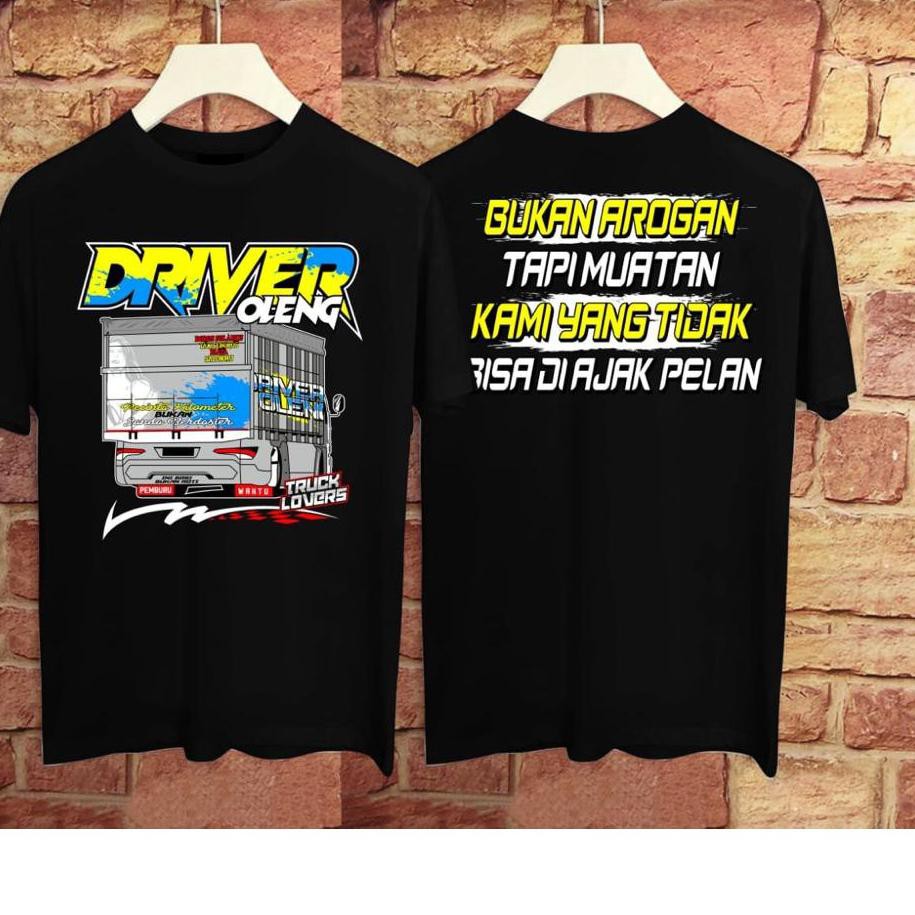 PBD-624 KAOS DISTRO KAOS DRIVER OLENG TRUCK LOVERS KAOS COWOK KAOS PRIA GUDANG DISTRO KLIK FASHION ,