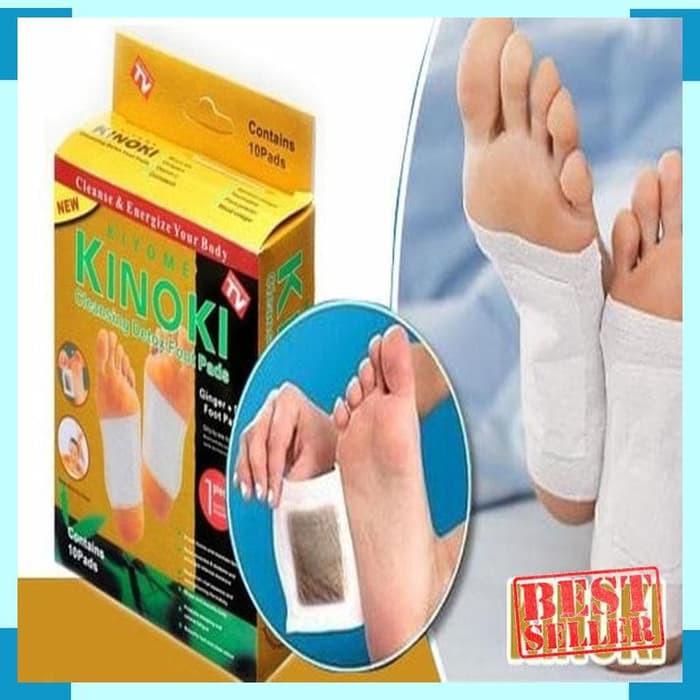 KINOKI GOLD KOYO KAKI DETOX FOOT PATCH ORIGINAL 1 box isi 10 pcs