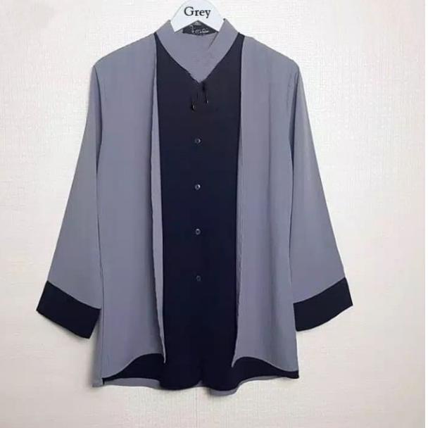 GROSIR Baju atasan wanita model terbaru 2022/ atasan lwanita lengan panjang Raisa blouse trendy//bes