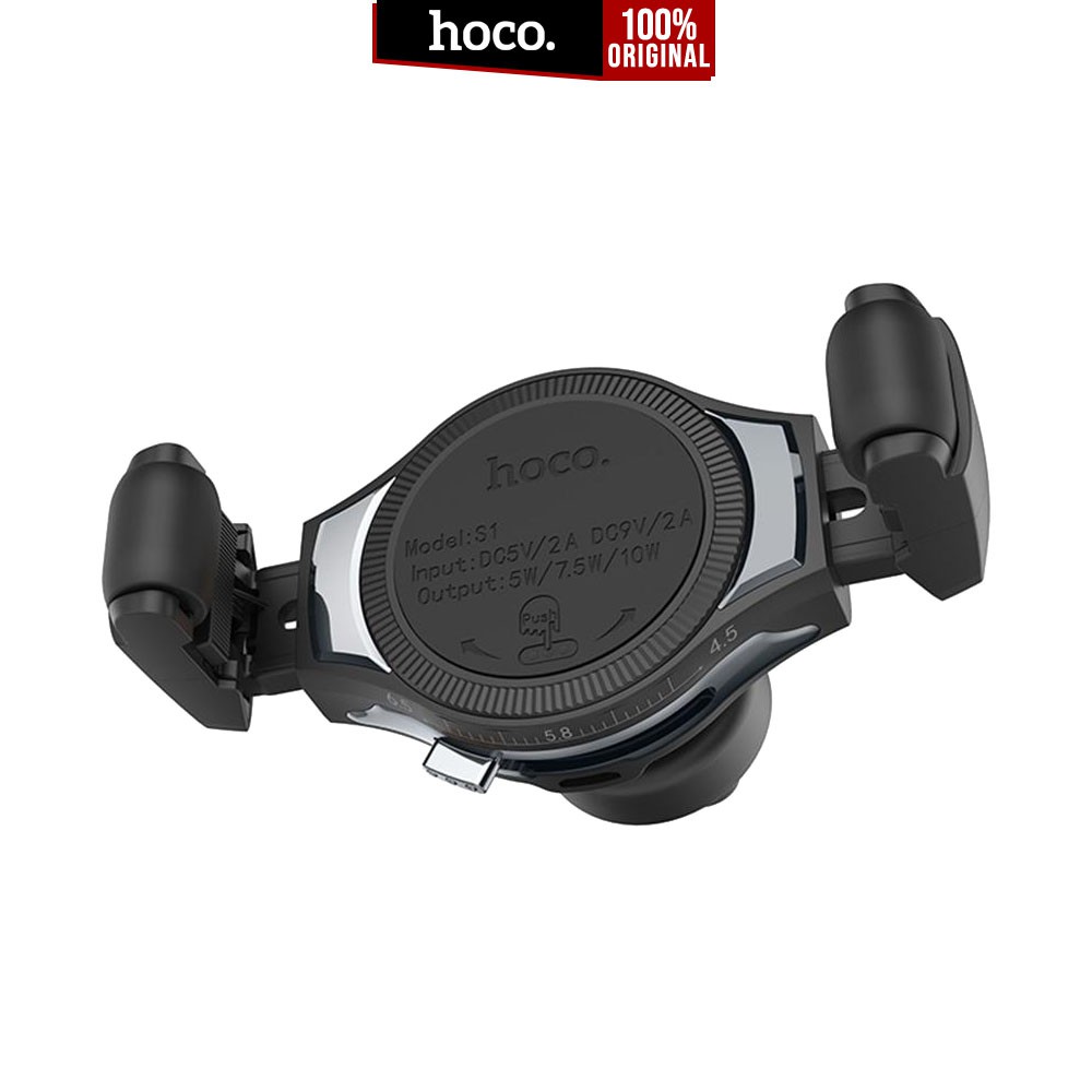

Air Vent Car Holder Hoco S1 In-Car Wireless Charging Phone Holder