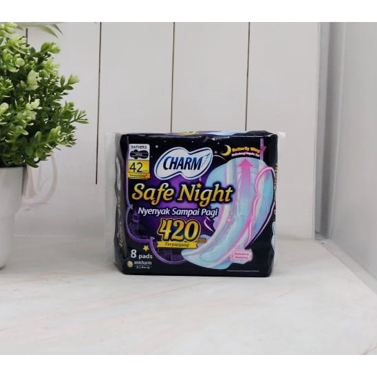 Charm Safe Night 42 CM 8 Pads
