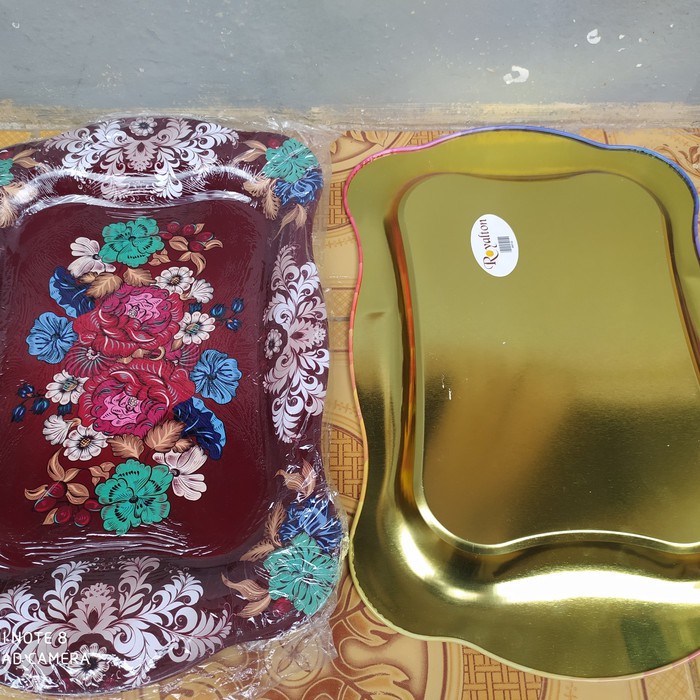 Nampan Motif, Nampan Baki Motip, Nampan 38Cm