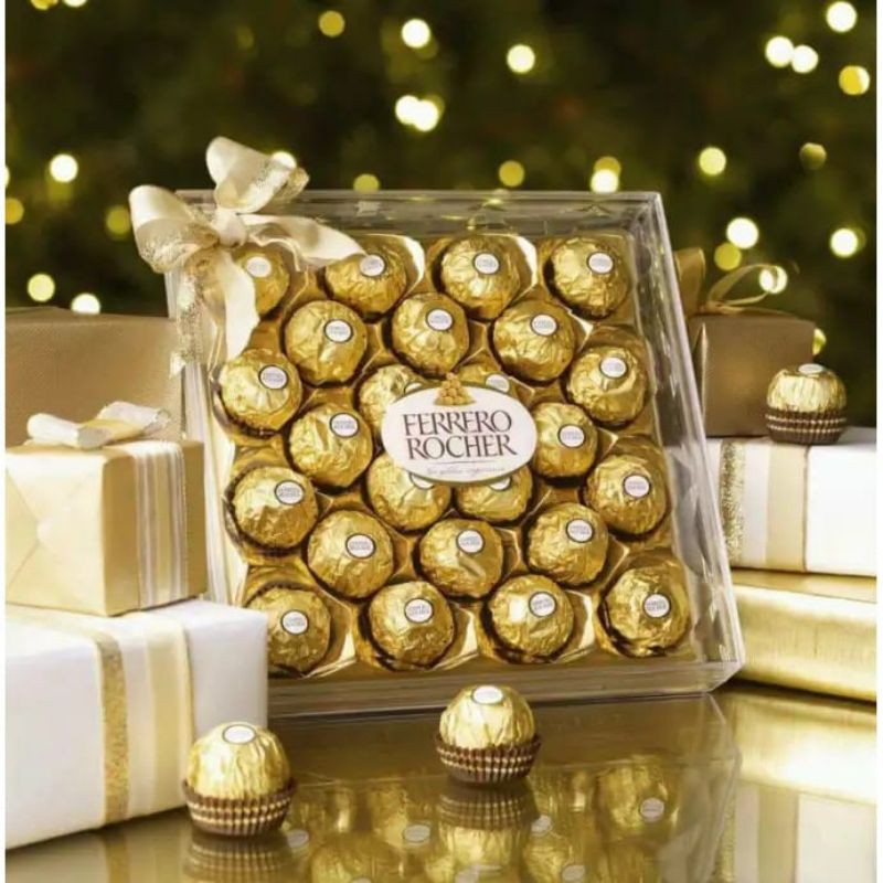 

[[miazzaLampung]] Ferrero Rocher coklat golden cokelat isi 24 biji