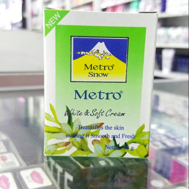 Metro Snow (White and Soft cream)