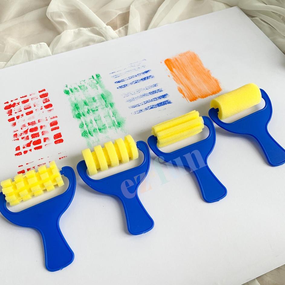

40a> Alat Lukis Anak Painting Roller Brush Set eznfun