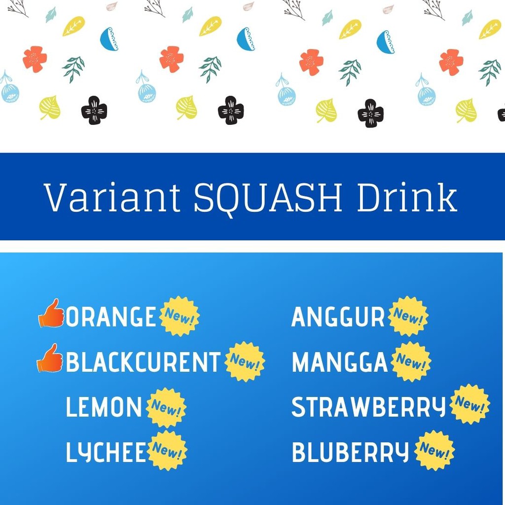 SQUASH Bubuk Minuman BLUEBERRY 1Kg - Bubuk BLUEBERRY SQUASH 1Kg - BLUEBERRY SQUASH Bubuk 1kG