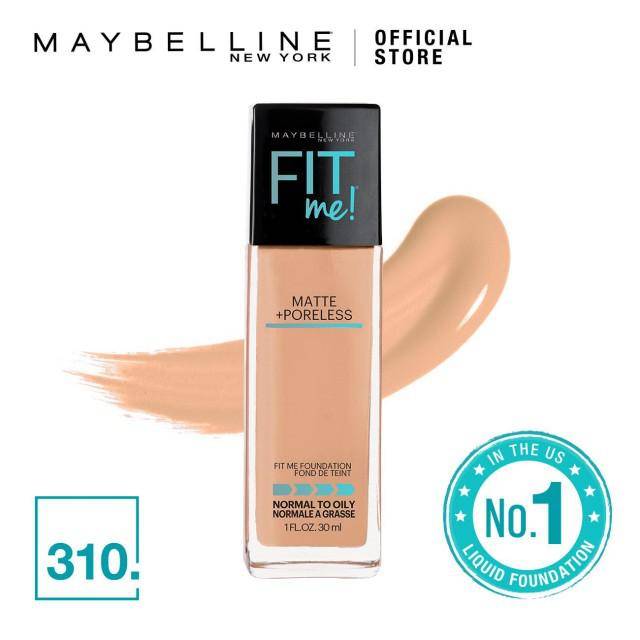 Maybelline Fit Me Dewy + Smooth Foundation - 310 Sun Beige