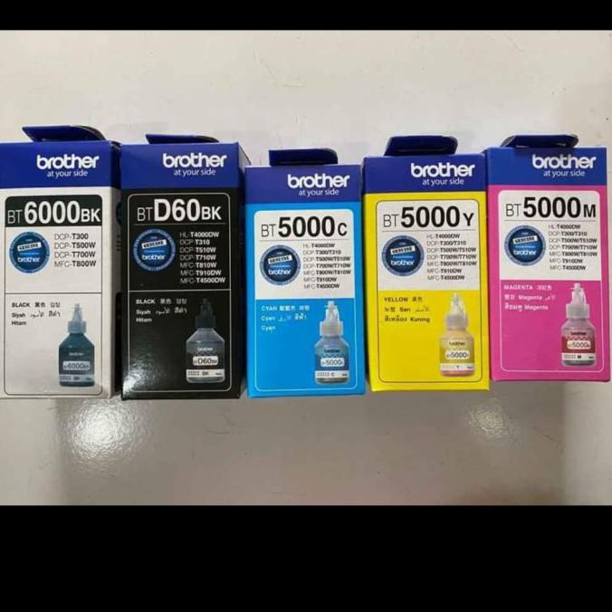 

Ink | Tinta Brother Bt5000/Bt6000/D60 (1Set)