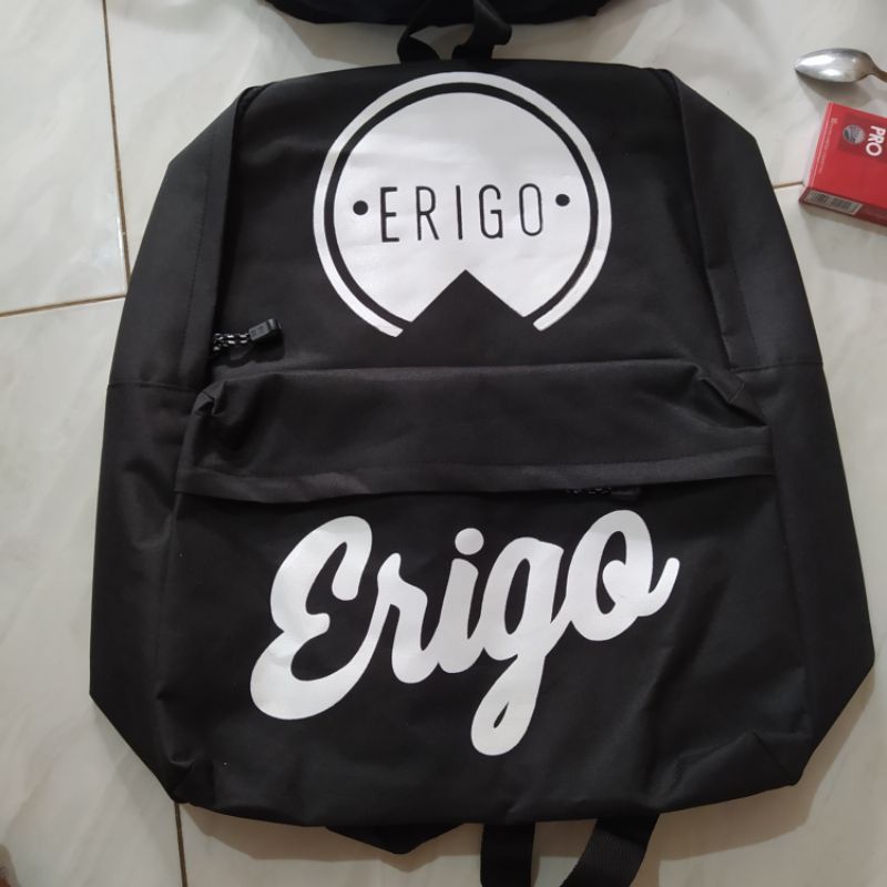 tas ransel distro erigo backpack sekolah pria dan wanita