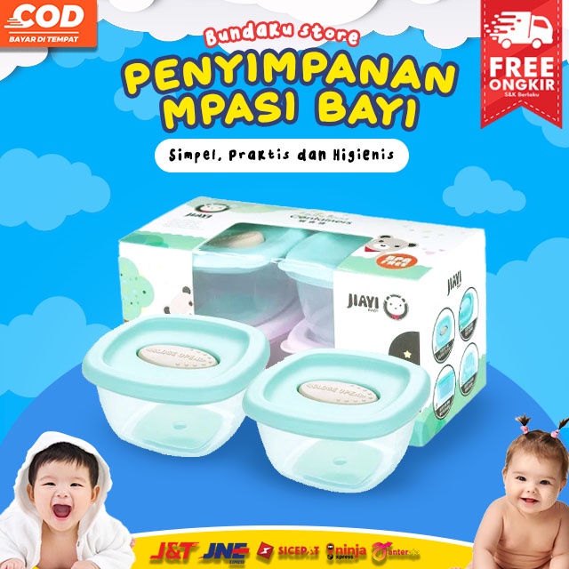 Penyimpanan Mpasi Bayi  Wadah Mpasi Bayi