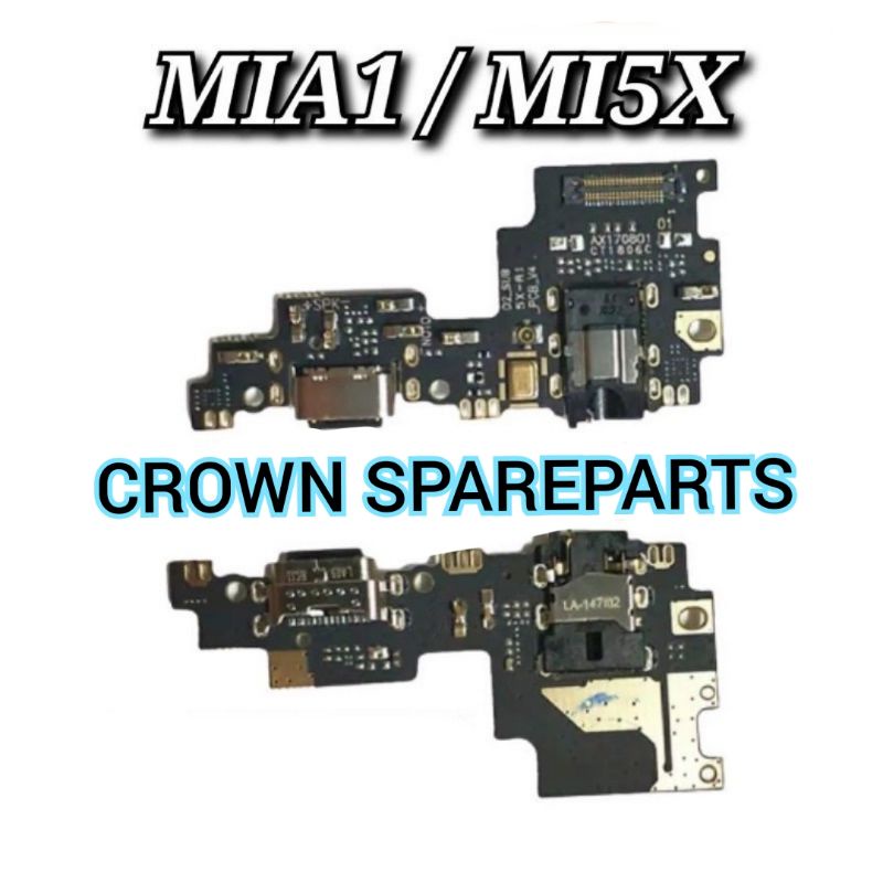 KONEKTOR CONEKTOR BOARD PAPAN CHARGER CAS XIAOMI MIA1 MI5X MI A1 MI 5X PLUG IN MIC ORIGINAL