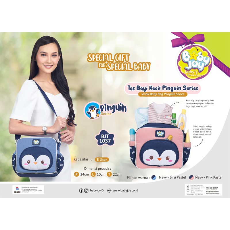 Tas Bayi Kecil Baby Joy Pinguin Series BJT 1037