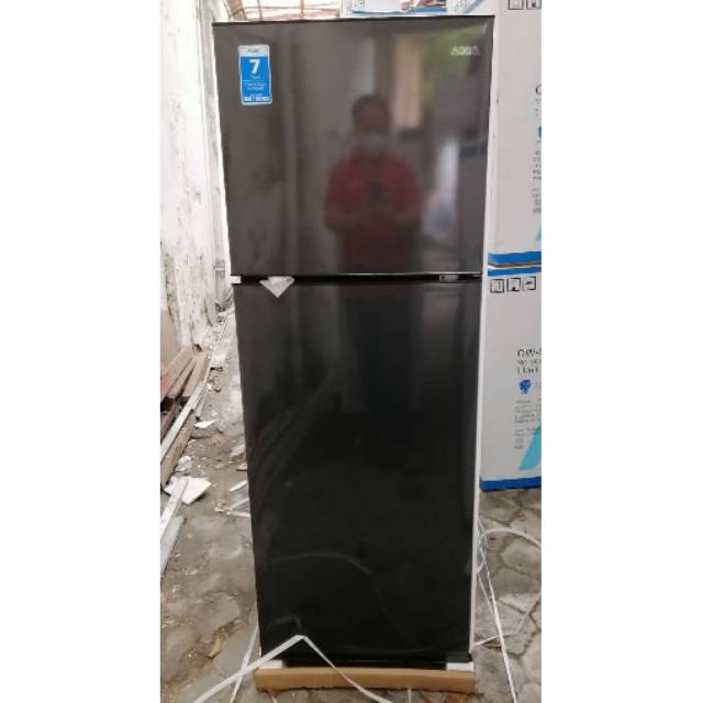 Lemari Es AQUA 2 Pintu AQR-D270 WTD With ASI Room (Tempat Susu ASI)