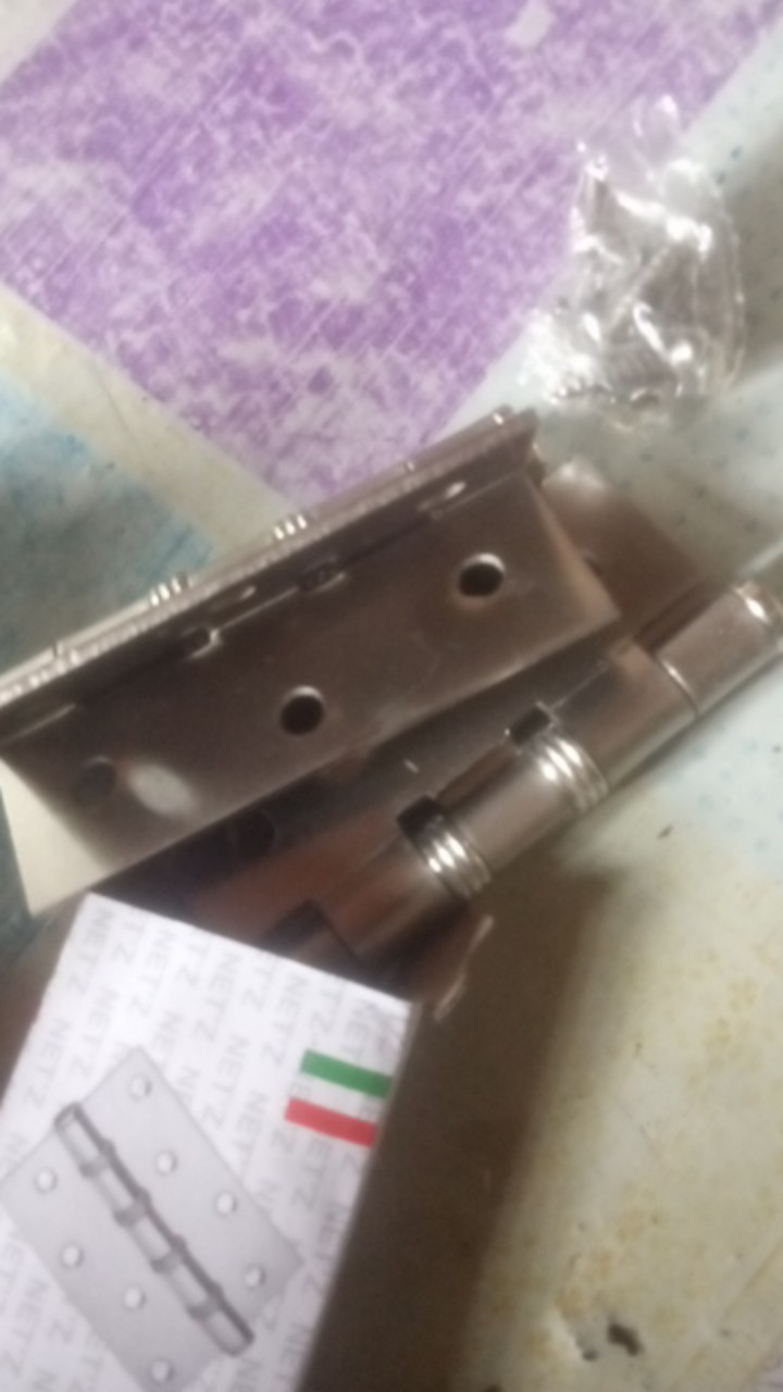 Engsel Pintu Jendela Putih Mirip Stainless 3 Inch
