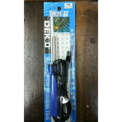 SOLDER DEKKO 30W DEKO SOLDERING IRON DCS-30 Mata Tajam