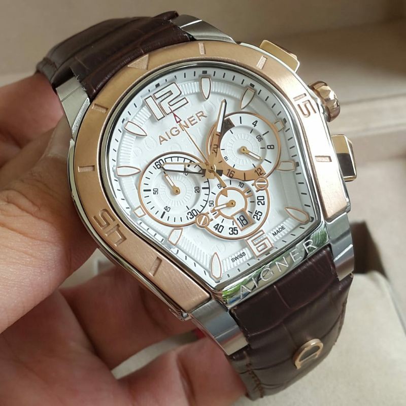 jam tangan Pria Aigner Palermo kulit