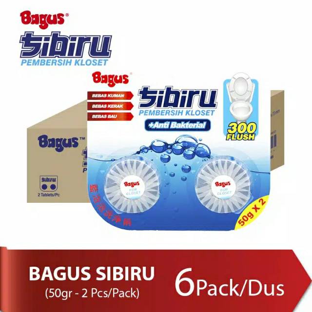 Bagus Sibiru 50 Gr x 2 (Pembersih Kloset)