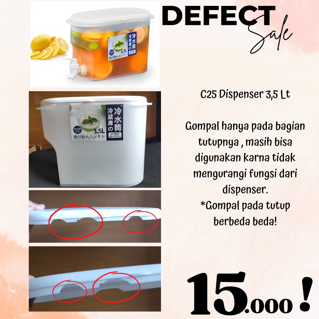 [ DEFECT SALE ] Perlengkapan Rumah Tangga , Peralatan dapur , Botol Minum , Dll