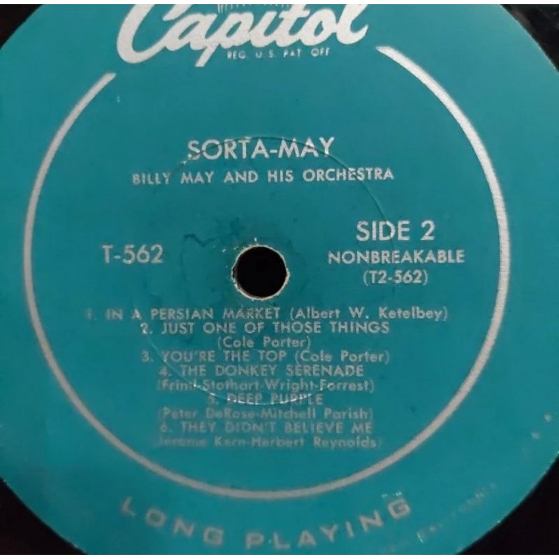 Vinyl PH 12&quot; Sorta May Billy May and His Orchestra