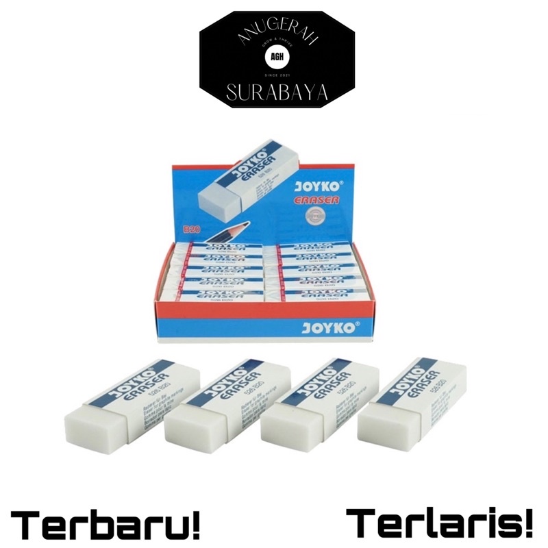 

Joyko Eraser Tipe 526 - B20 / Penghapus Pensil / Penghapus Karet / Alat Tulis / ANUGERAH