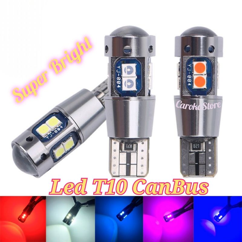 Lampu Led T10 Canbus free Error senja sein rem