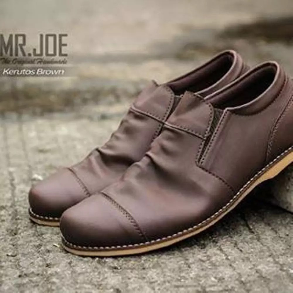 mr JOE cole sepatu pria sepatu kerja slip on