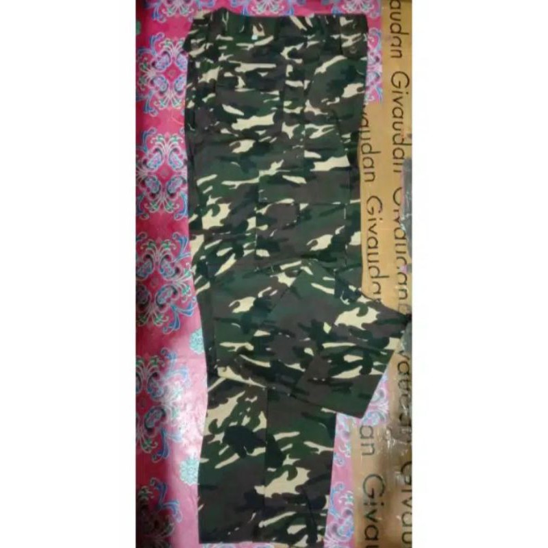 celana pdl banser bahan ripstok