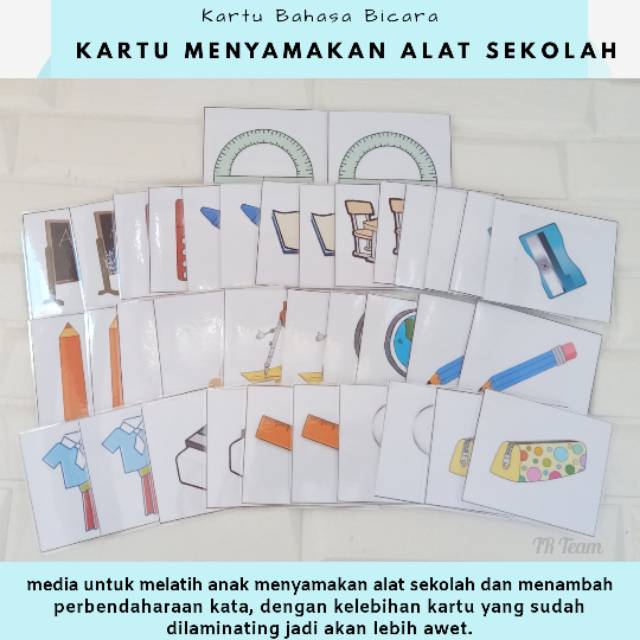 

Terlaris ✨ - Kartu Menyamakan Alat Sekolah3.1.23