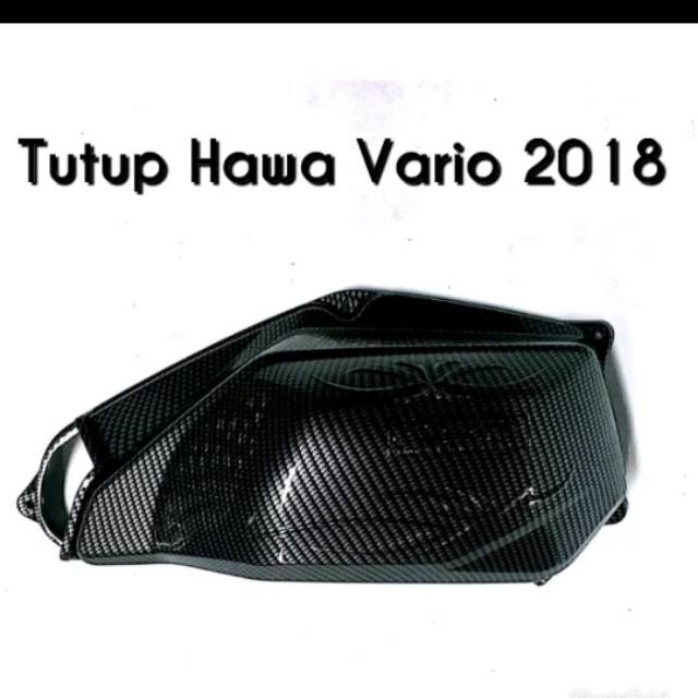 Tutup filter hawa vario 125 led vario 150 2018  2019 carbon