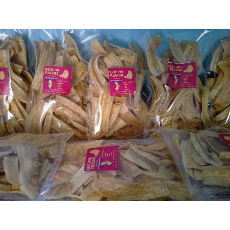 

KERIPIK PISANG MANIS, ASIN GURIH 200gram