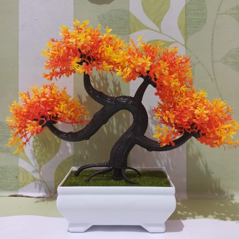 GK BUNGA NAGA BONSAI TANAMAN HIAS MEJA RUANG TAMU KAMAR ARTIFICIAL ART