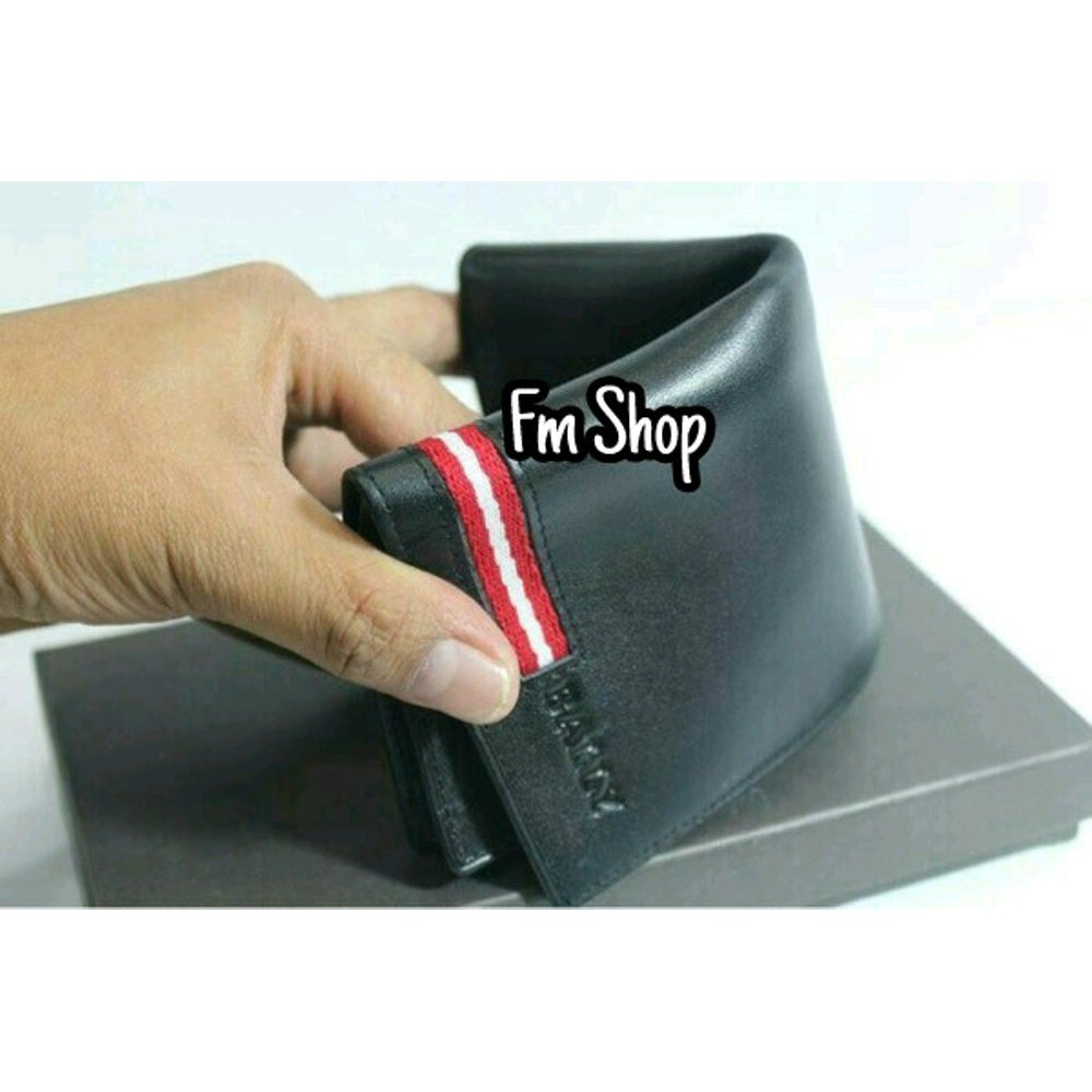 PREMIUM  Dompet Kulit Panjang Pria Super Premium BALLY PREMIUM