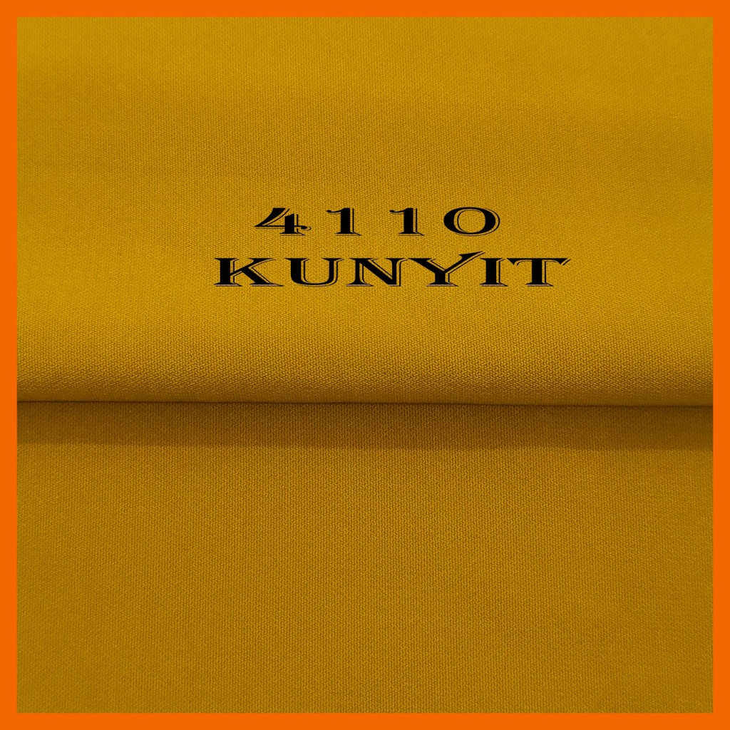 bahan multi kain wolfis wolpis woolpis woolpeach wolvis monalisa premium gamis tunik fashion-4110 kunyit