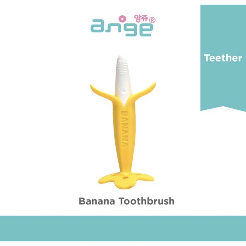 ANGE  BANANA Toothbrush Teether/Gigitan bayi