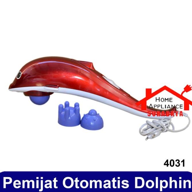 Promo Hari Ini Alat Pemijat Listrik Pijat Dolphin Massager Infrared 3 In 1 Gsf 4031