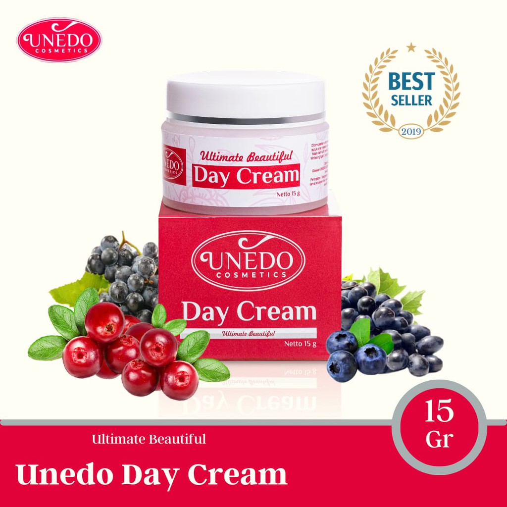 Ultimate beutiful Unedo Day Cream Wajah Skincare Perawatan wajah cream Siang