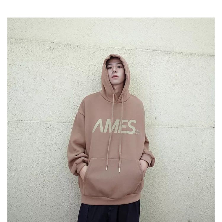 HOODIE UNISEX AMES FLEECE TEBAL TERBARU,