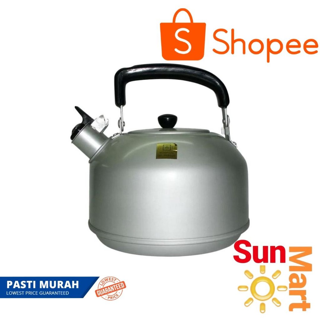 Teko Bunyi / Whistling Kettle Maspion Bahan Alluminuim 22 Cm