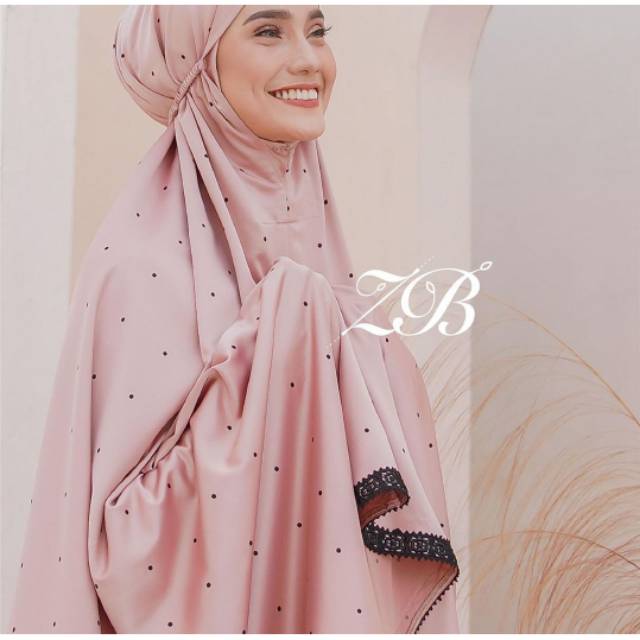 Mukena polka heavenlights Zerina Banu(READY dan PO)