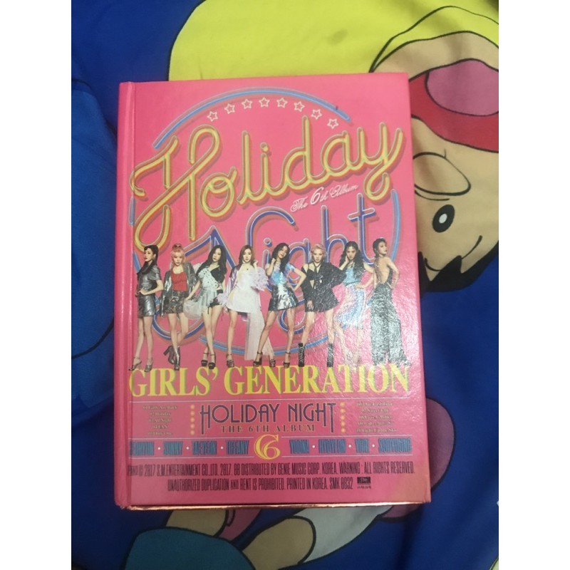 Holiday Night Album Girls Generation SNSD, the sixth album❗️ORIGINAL❗️SM ENTERTAIMENT‼️FREE ONGKIR‼️