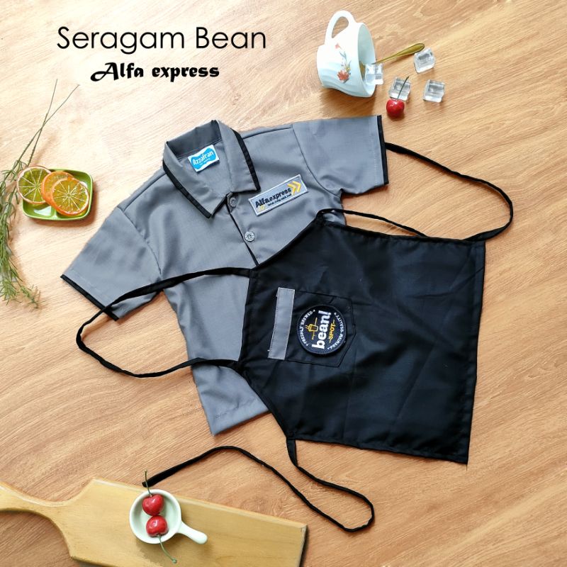 SERAGAM BARISTA ANAK DAN DEWASA MURAH